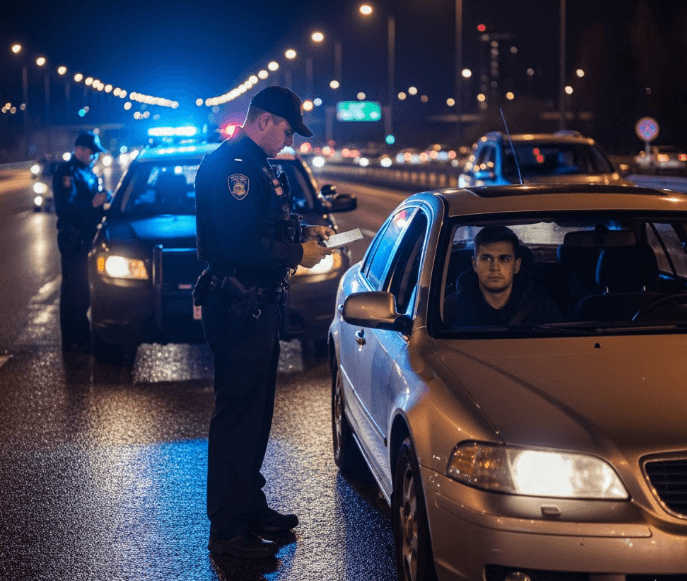 Pisanje Kazne policija