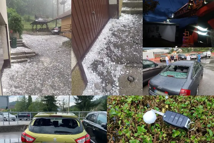 Šteta na autu - Nevrijeme